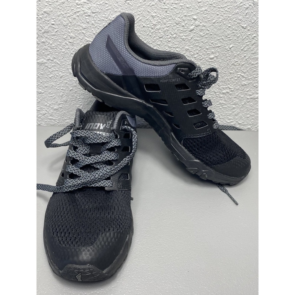 Inov-8 All Train 215 Cross Trainer Shoes Woens Size 6.5 -Men's size 5 Black/Gray